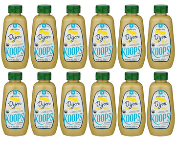 Koops Organic Dijon - Case Of 12 - 12 Oz(D0102H5Kzk2)