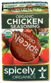 Spicely Organic Chicken Seasoning 0.4 Oz Certified Gluten Free