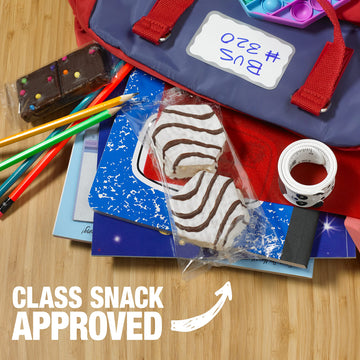 Little Debbie Zebra Cakes - 10 Twin-Wrapped Cakes - 13.0 OZ Box - Delicious Snack Treat