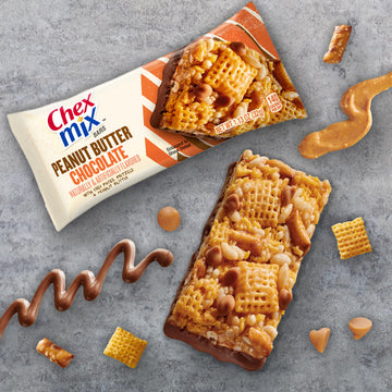 Chex Mix Peanut Butter Chocolate Treat Bar, 6 Bars