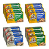 Season Sardines & Mackerel Variety - Wild Caught Sardines In Olive Oil, Water, Extra Virgin Olive Oil (Skinless & Boneless) & Mackerel In Water (Skinless & Boneless) No Salt Added - 3 Of Each, 12 Pack