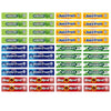 Wrigley'S Chewing Gum Assortment 40 Packs - 8 Packs Of Each (5 Flavors) Doublemint, Spearmint, Juicy Fruit, Big Red, Winterfresh