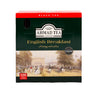 Ahmad Tea Black Tea, English Breakfast Teabags Individually Wrapped In Foil, 100 Ct - Caffeinated & Sugar-Free