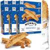 Nonni'S Originali Almond Biscotti Italian Cookies - 6 Boxes Biscotti Individually Wrapped Cookies - Italian Biscotti Cookies Bak