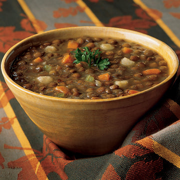 Amys Soup Vegan Lentil Soup Light in Sodium Gluten Free Made With Organic Green Lentils and Vegetables Canned Soup 14.5 Oz