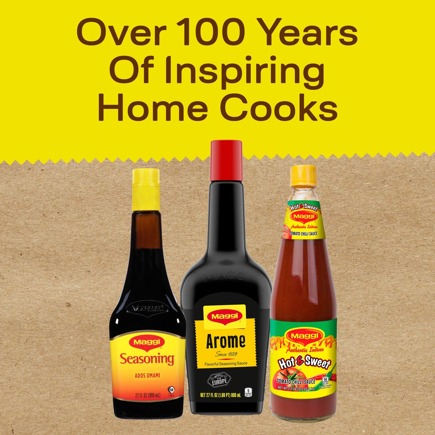 Maggi Seasoning Sauce, 3.38 Fl Oz - Authentic Flavor Enhancer for Cooking and Marinating, Perfect for Asian Dishes