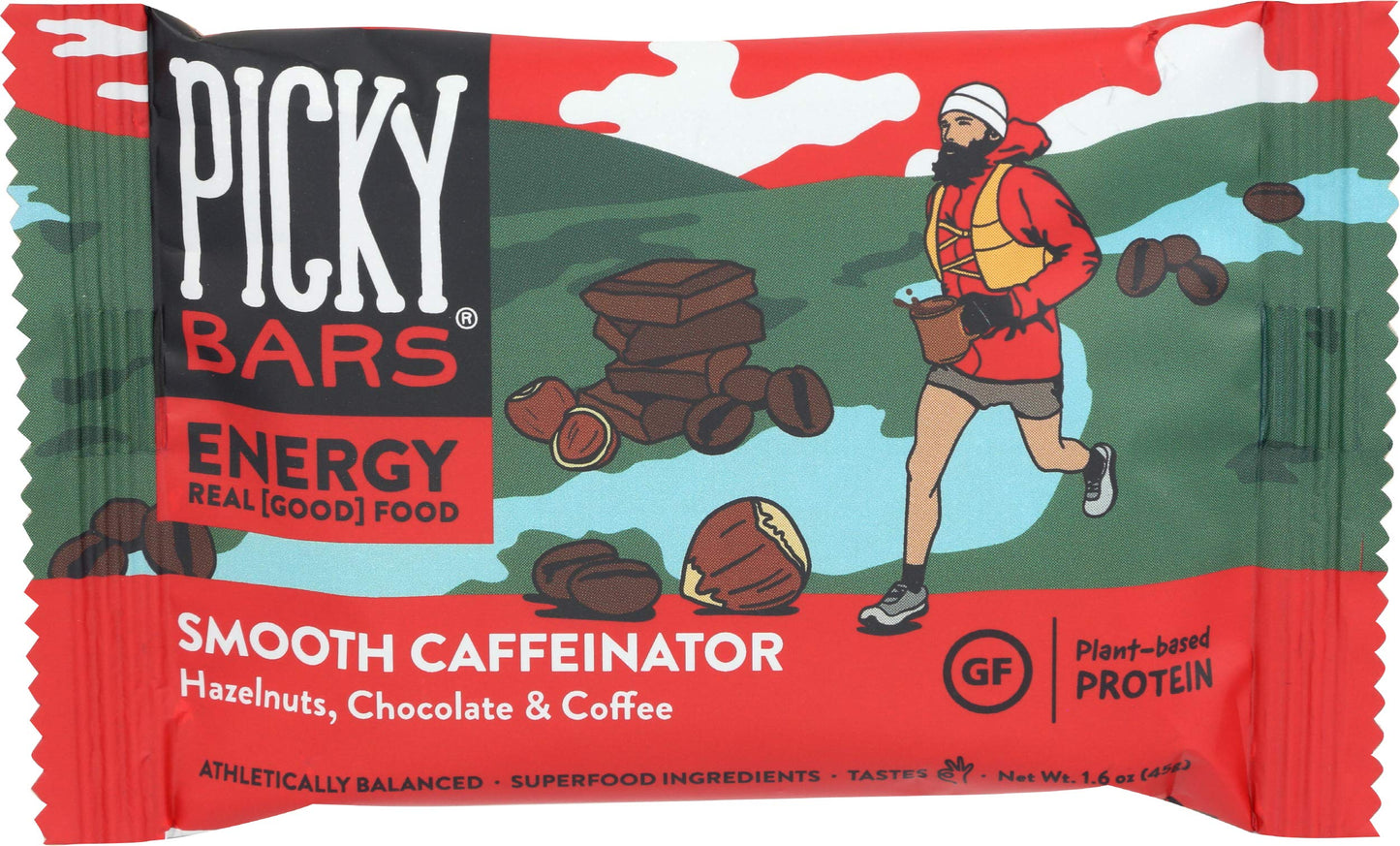 Pcky Bar Smooth Caffnatr ( 10 X 1.6 Oz )