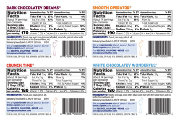 Peanut Butter & Co. Variety Pack, Non-Gmo Project Verified, Gluten Free, Vegan, 16 Ounce (Pack Of 4)