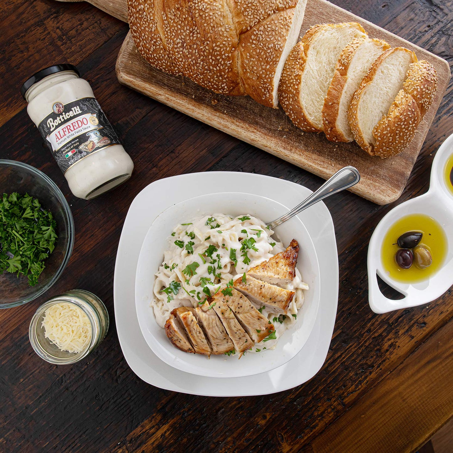 BCELLI SAUCE ALFREDO ( 6 X 14.5 OZ )