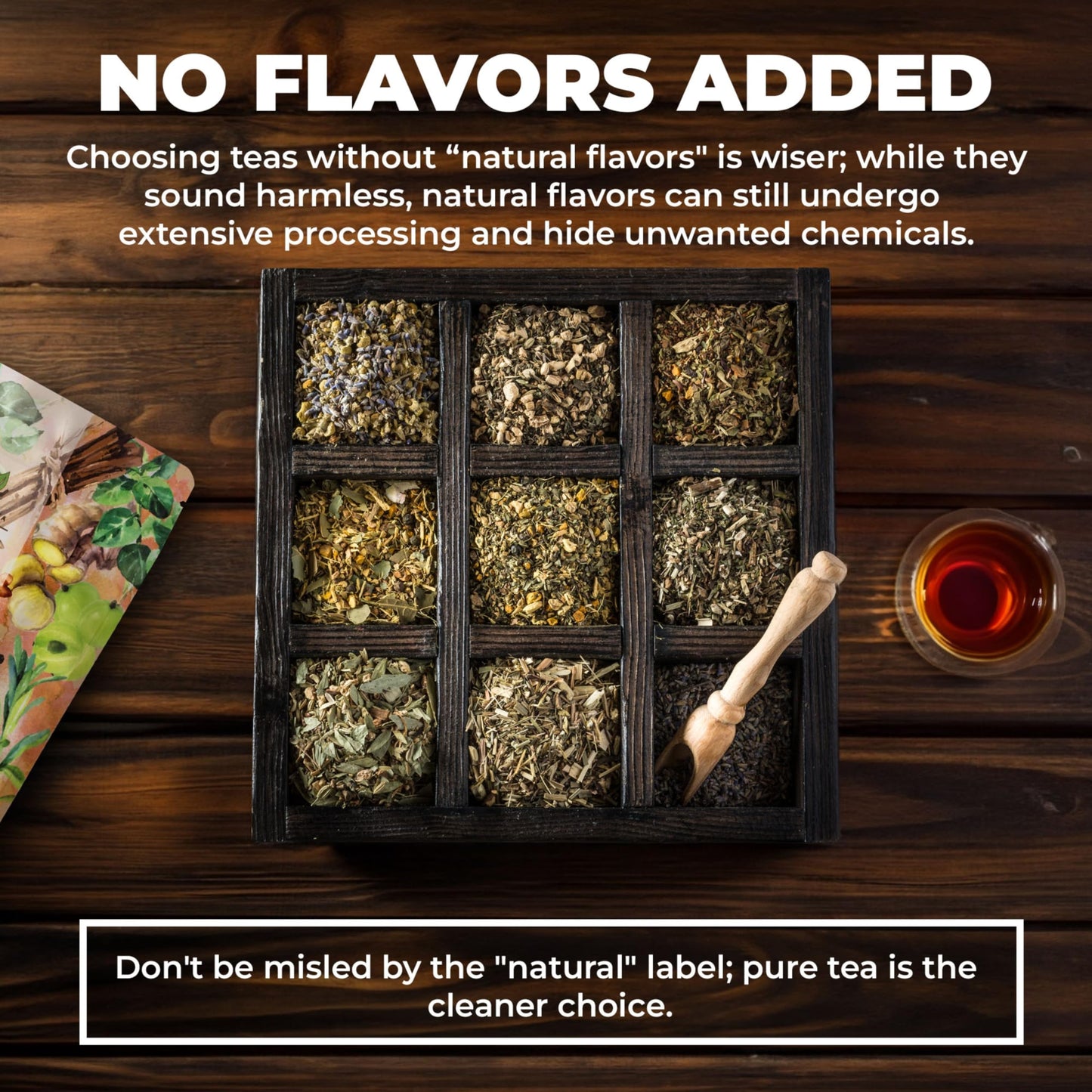 Gardenika Organic Flamma-tea Loose Leaf Tea - Turmeric Ginger Blend, Caffeine Free, 4oz (113g)