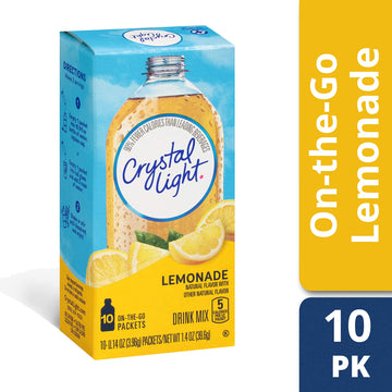 Crystal Light Lemonade Drink Mix (10 Packets)