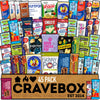 CRAVEBOX Healthy Snack Box Variety Pack - 45 Count Care Package for Men, Women, Kids - Nutritious Assortment for School and Home