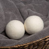 Woolite Reusable Wool Laundry Dryer Balls, Cuts Drying Time In Half, Natural Fabric Softener, Reduces Clothing Wrinkles, Eco-Fri