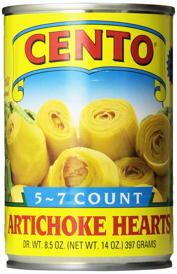 Cento Artichokes in Brine (5 to 7-Count), 14-Ounce Cans (Pack of 12)