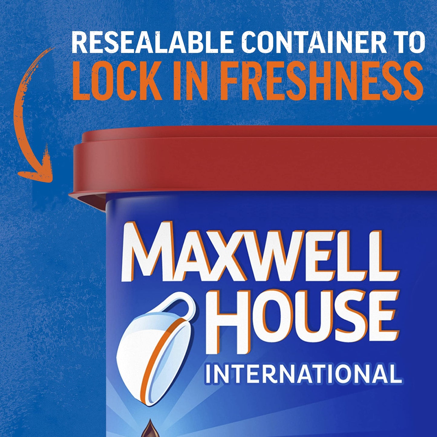 Maxwell House International French Vanilla Caf Instant Coffee (8.4 Oz Canister)