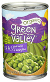 GREEN VALLEY Organic Sweet Peas, 15 OZ