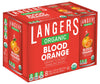 Langers Organic Flavored Sparkling Water, Blood Orange, 12 Ounce (Pack Of 8)