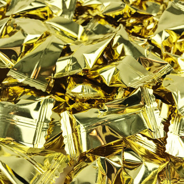 Candy Envy - Gold Foil Buttermints - 13 Oz. Bag - 100 Indiv. Wrapped Mints