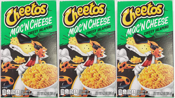 Cheetos Mac 'N Cheese 5.7 oz / 164 g, Cheesy Jalapeno, 3 Pack_AB