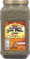 Rani Black Pepper Coarse Ground 28 Mesh, 80oz (5lbs) Bulk PET Jar, All Natural, Vegan, Gluten Friendly, NON-GMO, Kosher