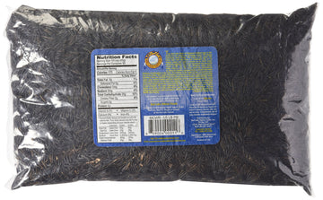 Red Lake Nation Wild Rice - 100% All Natural, Minnesota Cultivated, 5 Pound Pack