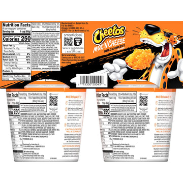 Mac N Cheetos Bold & Cheesy, 2.32Oz Cups (4 Pack)
