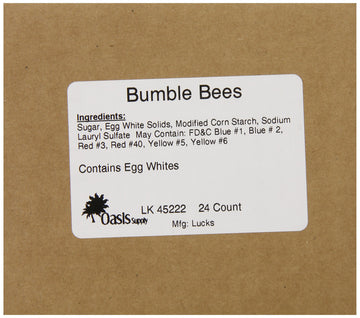 Oasis Supply Sugar Decorations, Bumble Bee, 24 Count