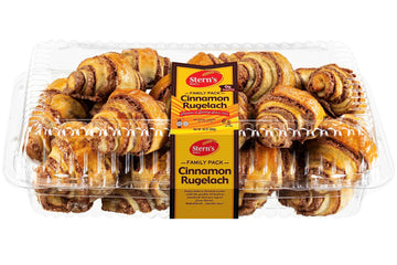 Cinnamon Rolls | Cinnamon Buns | Breakfast Pastry | Approx 20 Rugelach Pastries Cinnamon Croissants | Preservative Free & No Col