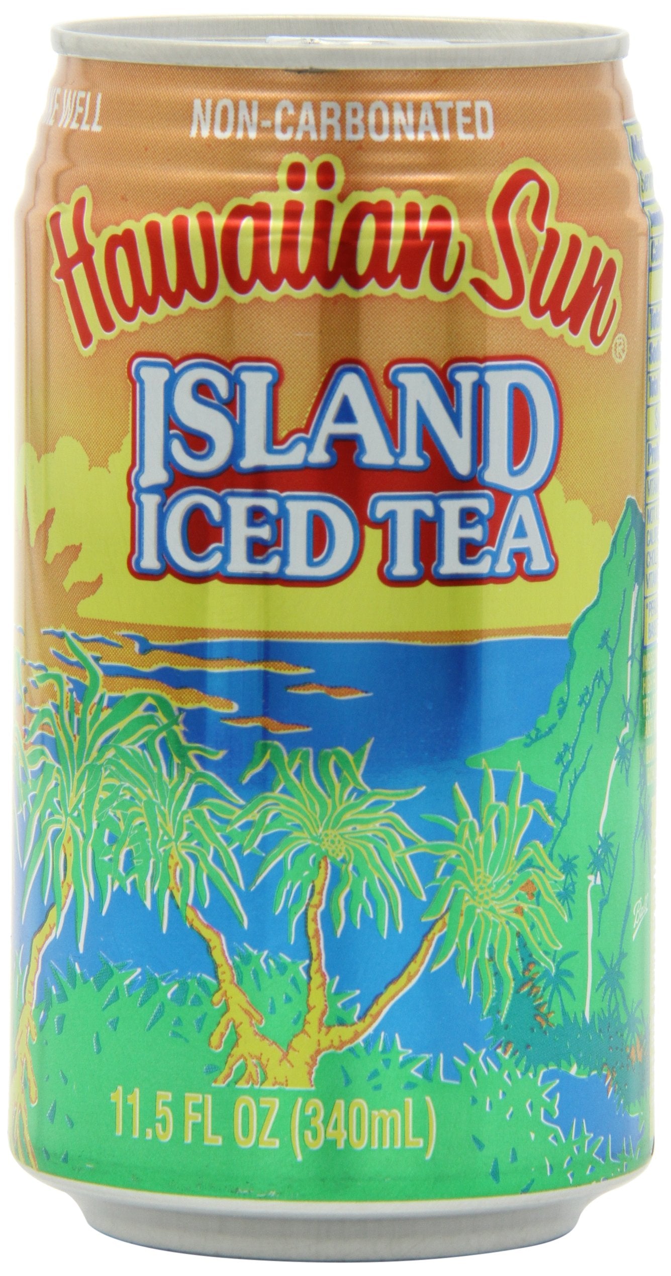 Hawaiian Sun Island Ice Tea, 11.5-Ounce (Pack of 24)