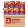 Rice-A-Roni Heat & Eat Rice, Microwave Rice, Quick Cook Rice, Garlic & Olive Oil, (8 Pack)8.8 oz