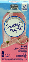 Crystal Light On The Go Pink Lemonade, 10-Packet Box (Pack of 7)