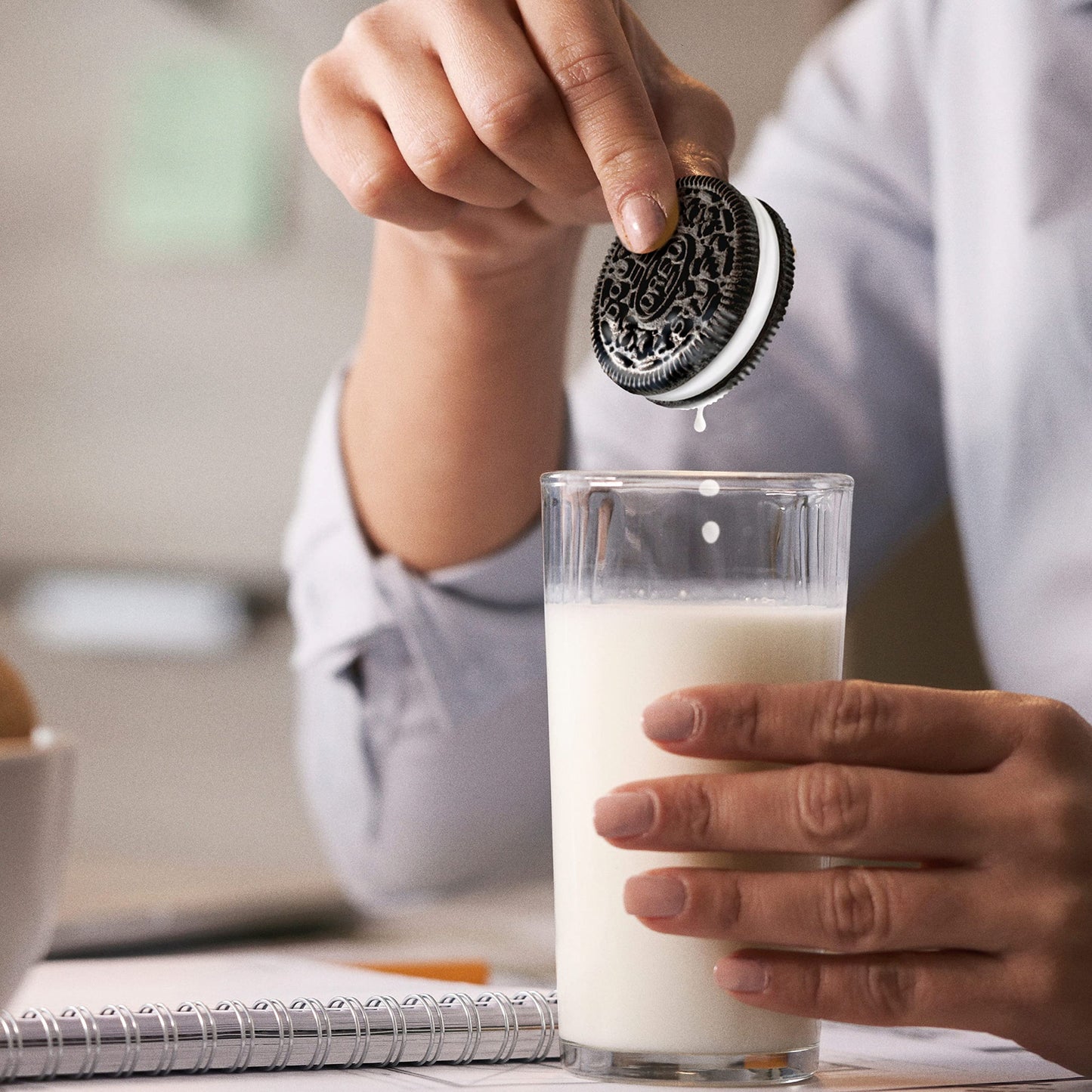 Oreo Double Stuf Chocolate Sandwich Cookies, King Size, 10 Snack Packs (8 Cookies Per Pack)