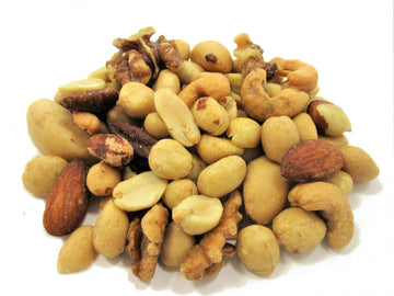 Roasted And Salted Mixed Nuts With Sea Salt By Its Delish 1 Lb Bulk Bag
