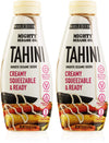 MIGHTY SESAME Tahini Paste, Whole Seed, Gluten Free, Vegan, 10.9oz (Pack of 2)