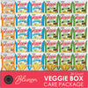 Veggie Straw Variety Pack - Assortment of Garden Sea Salt, Cheddar Cheese and Zesty Ranch Snack Size - Care Package Gift Box (30