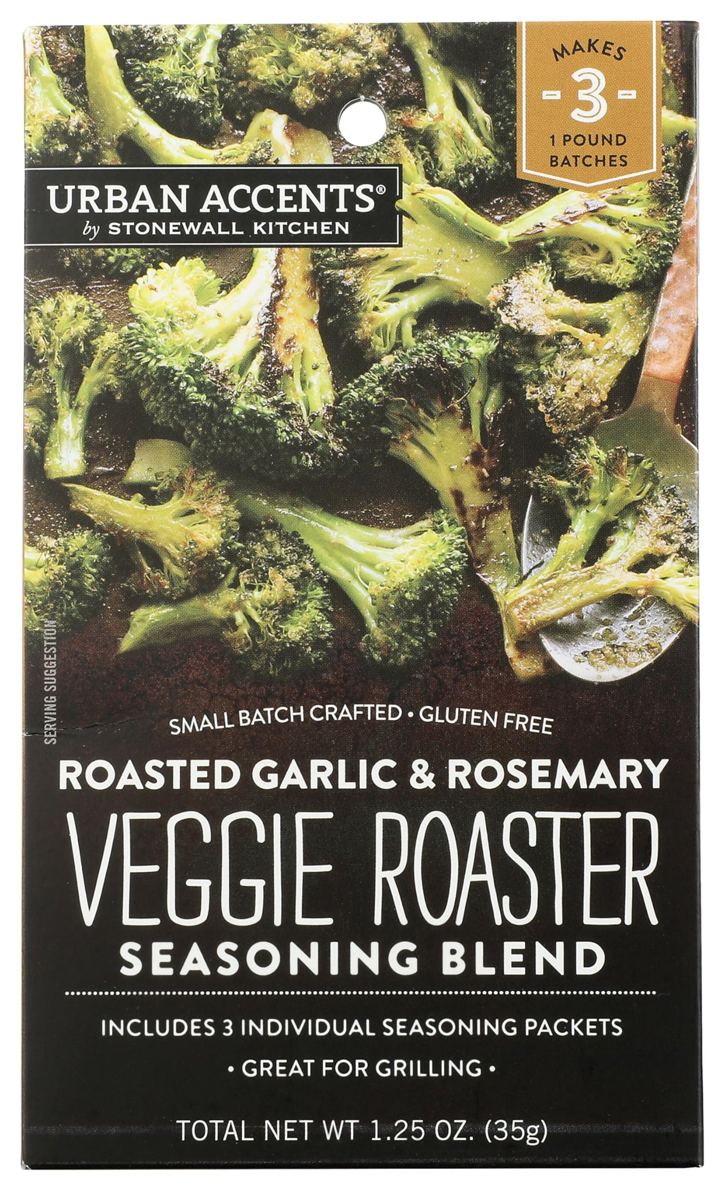 Urban Accents Roasted Garlic & Rosemary Veggie Roaster 2 Pack