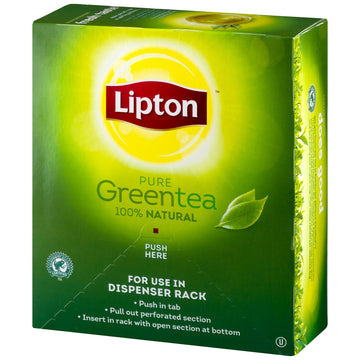 Lipton Green Tea, 100 Percent Natural, 100 Count (Pack Of 1)