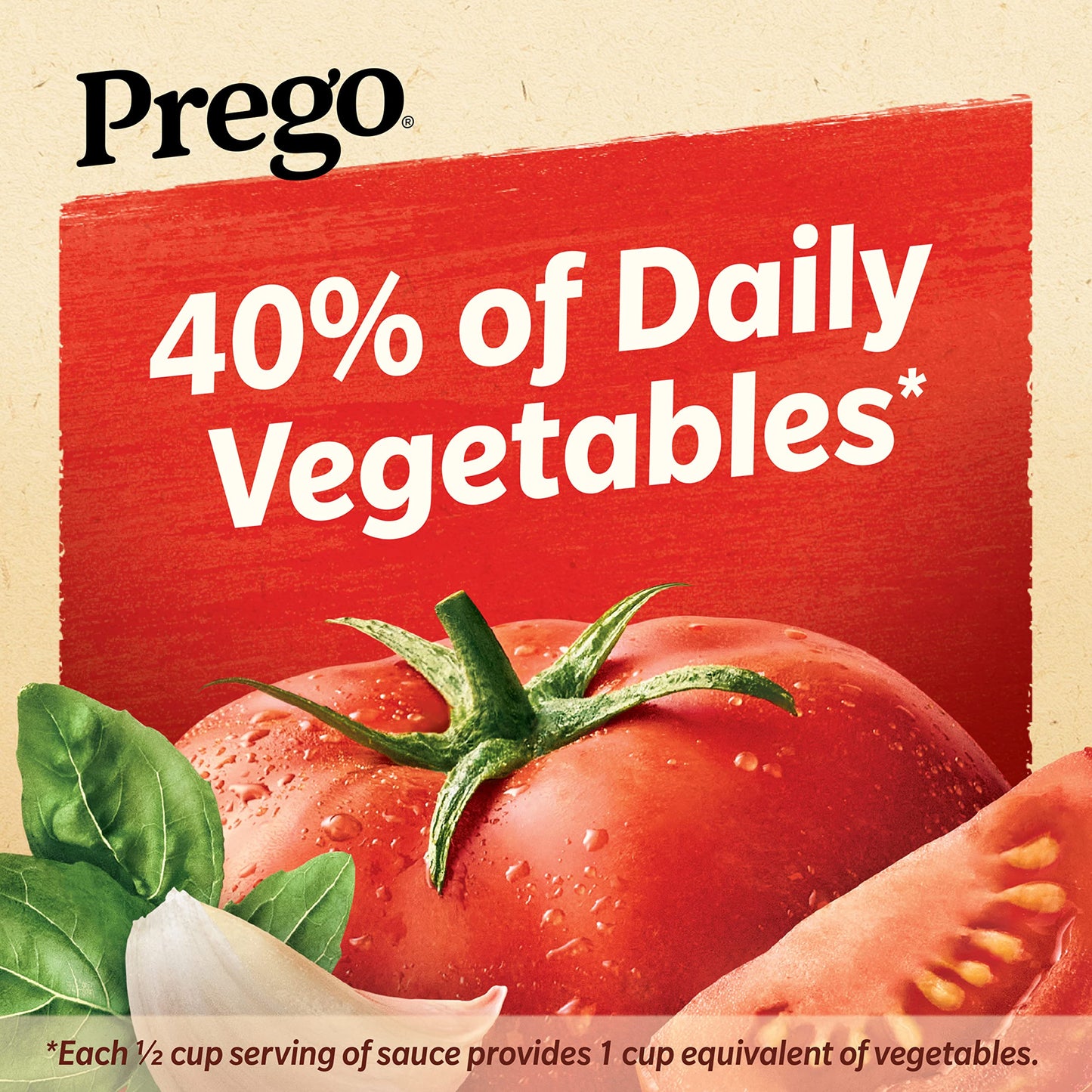 Prego Plant Protein Traditional Pasta Sauce, Plant Based Protein Sauce, 24 Oz Jar (Case Of 6)