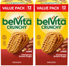 belVita Cinnamon Brown Sugar Breakfast Biscuits, Value Pack, 24 Packs (4 Biscuits Per Pack)