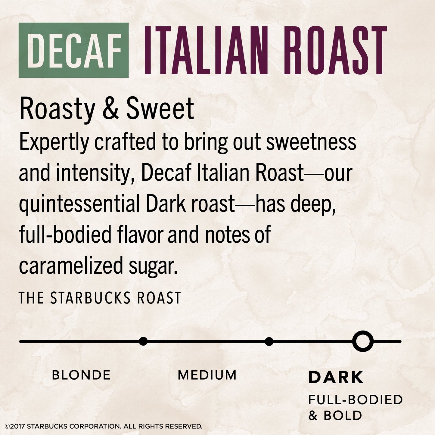 Starbucks Via Ready Brew, Decaf Italian Dark Roast Instant Coffee, 7-Count Each (2 Pack)