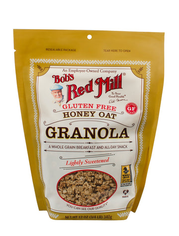 Honey Oat Gluten Free Granola 12 Ounces (Case Of 4)