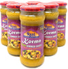 Rani Korma Curry Vegan Simmer Sauce (Rich Coconut, Onion, Garlic & Spices) 14oz (400g) Glass Jar, Pack of 5 +1 FREE ~ Easy to Us