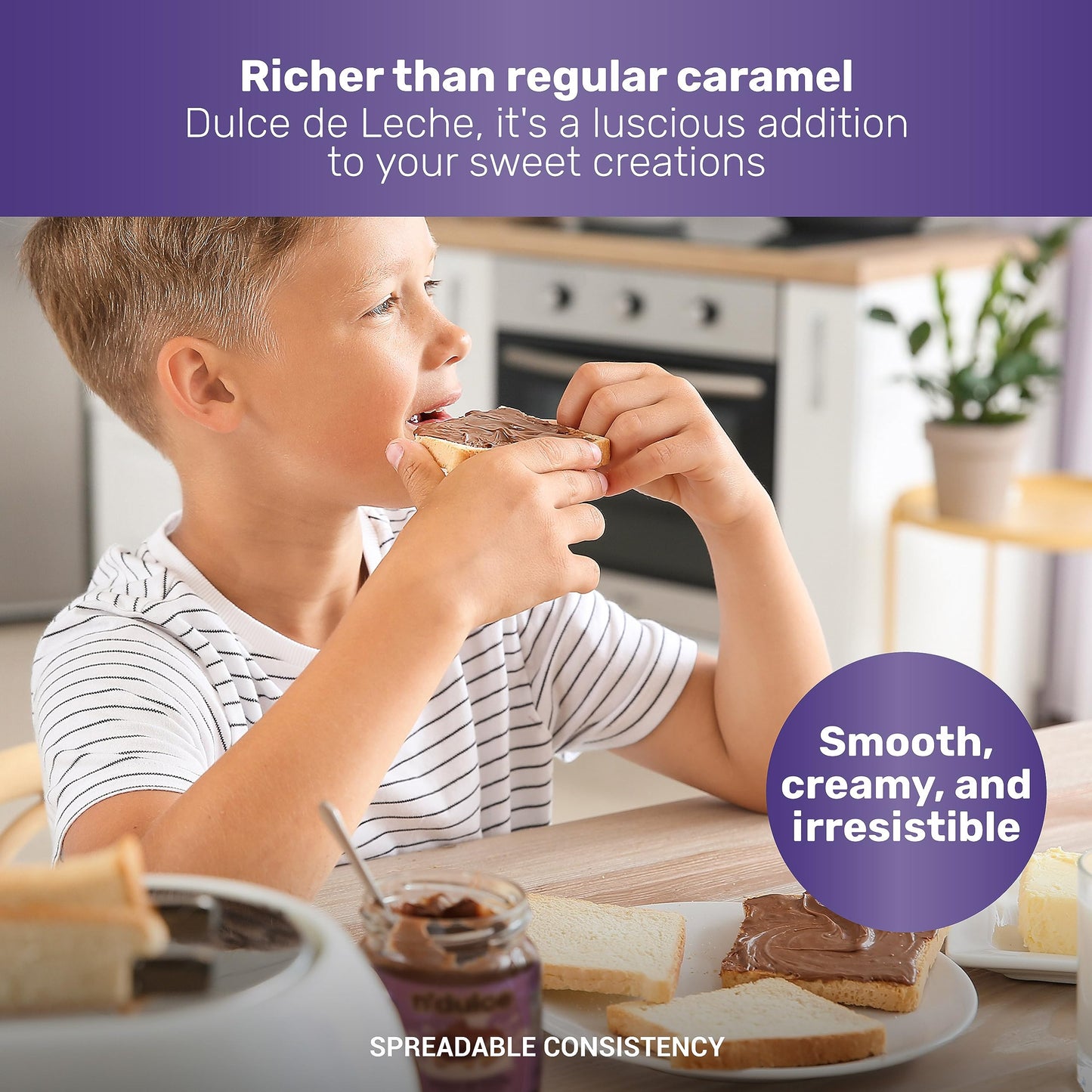 Ndulce Dulce De Leche With Chocolate Spreadable | Caramel Creams | Syrups For Coffee Drinks | Creamy And Rich Flavor | Gluten-Fr