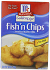 McCormick Golden Dipt Fish 'n Chips Seafood Batter Mix, 10 oz (Pack of 8)