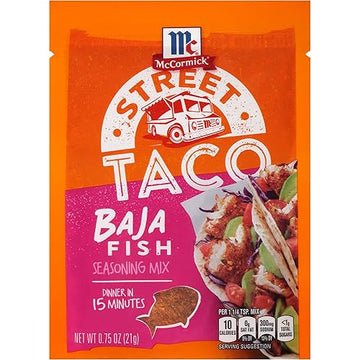 Mccormick Street Taco Baja Fish Seasoning Mix, 0.75 Oz