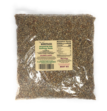 Yankeetraders Sunflower Seeds, No Salt, Roasted, 2 Pounds