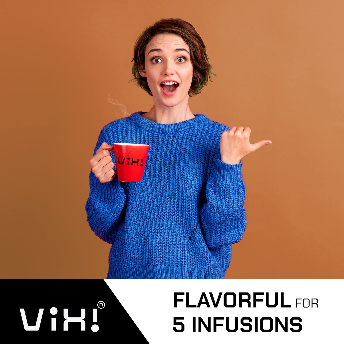 Vixi Black Tea Loose Leaf, (16.00 Oz), Vietnam'S Mountain Tea, Bold Flavored, Taste Like Assam Tea, Dried Whole Full Large Leave