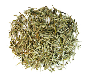 GreenHillTea Organic Silver Needle White Tea - Savoury Aroma - 8 OZ