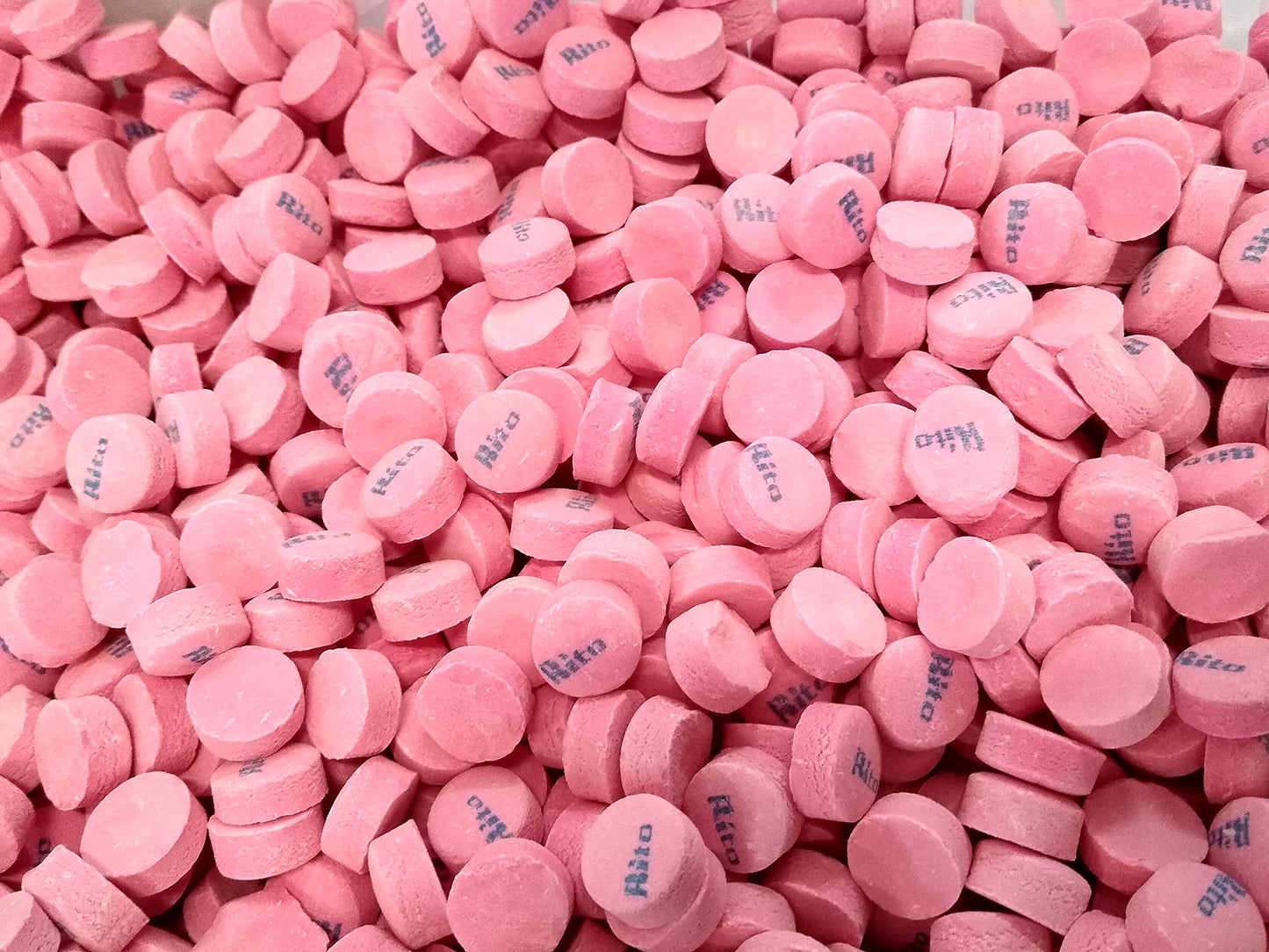 Rito'S Pink Wintergreen Lozenge Mint - 1.5 Lbs Of Fresh Minty Candy