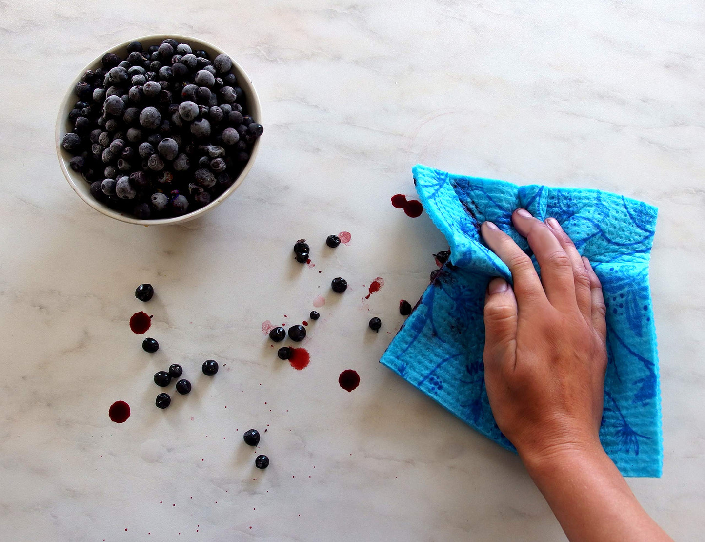 Wettex The Original Dishcloth Swedish Superabsorbent Sponge Cloth 10 Ct (Pack Of 2)